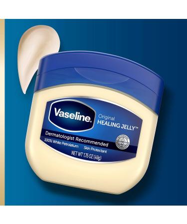 Vaseline Healing Jelly Original 144 ct - 100% Pure Petroleum for Dry, Cracked Skin & Eczema Relief - Buy Online on GoSupps.com