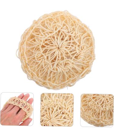 KALLORY 2pcs Natural Loofah Bath Sponge Set - Exfoliating Scrubber for Showers & Spa | International Shipping - Buy Online on GoSupps.com