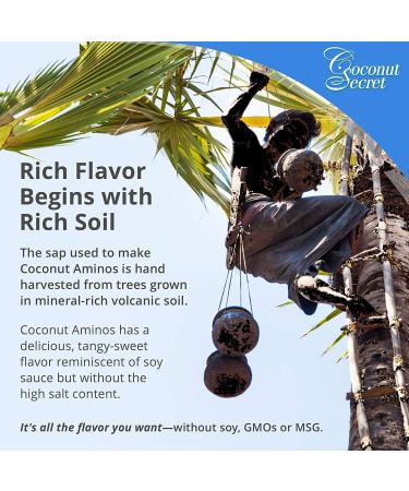 Coconut Secret Variety Pack: Coconut Aminos Soy Free Sauce 8 Oz & Gluten Free Teriyaki Sauce 10 Oz - Ideal for Chicken Marinade & Asian Stir-Fry - Bonus Measuring Spoon Included - Buy Online on GoSupps.com