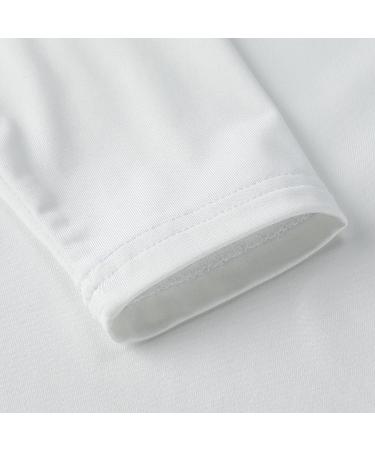 Womens Thermal Top - Long Sleeve Crew Neck Shirt for Cold Weather | Ultra Warm Underwear - White, Medium - Buy Online on GoSupps.com
