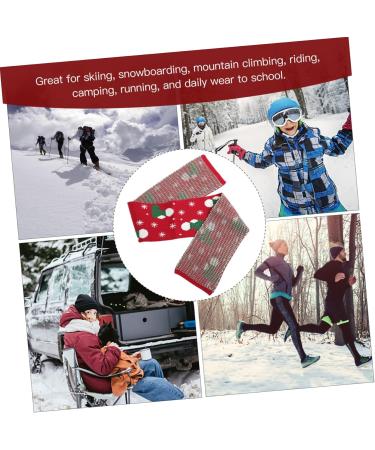 Pretyzoom Christmas Snowflake Scarf - Elegant Winter Scarves for Women | Holiday Gifts & Knitting Design (124x19cm) - Buy Online on GoSupps.com