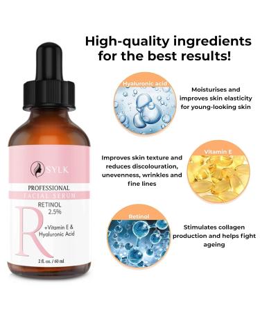 Retinol Serum Face with Hyaluronic for Microneedling High Dose Test Winner Wrinkle Away Instant Effect Anti-Ageing Face Serum Pimple Marks & Pigment Spot Remover Face 60 ml - Buy Online on GoSupps.com