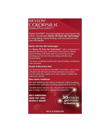 Revlon Colorsilk Permanent Hair Color 60 Dark Ash Blonde - Pack of 3 | Ammonia-Free Dye with Gray Coverage, Keratin & Amino Acids - Buy Online on GoSupps.com