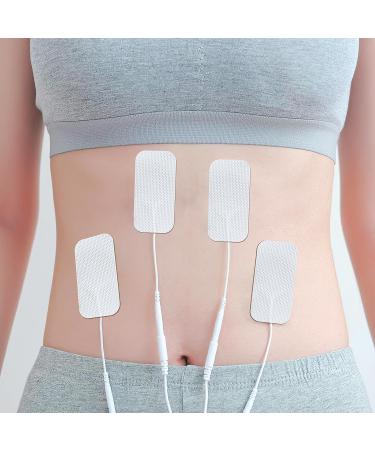 Buy Sunjuly TENS Electrodes Pads - 20 Reusable Self-Adhesive 5x10 cm for Pain Therapy - Compatible with Most TENS EMS Devices - Buy Online on GoSupps.com