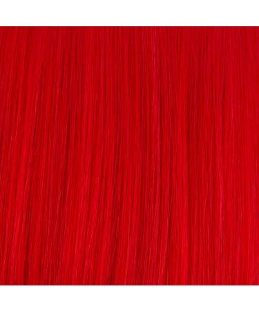 Shop Red Spring Curl Lacey Wig - Long Tight Spirals for Clown Rapper & Costume | Care Guide Included - Buy Online on GoSupps.com