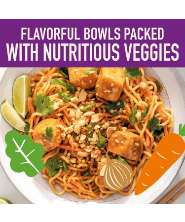 Annie Chun's Thai-Style Peanut Sesame Noodle Bowl 8.7 Oz (Pack of 6) | Non-GMO, Vegan, Instant & Microwavable - Buy Online on GoSupps.com