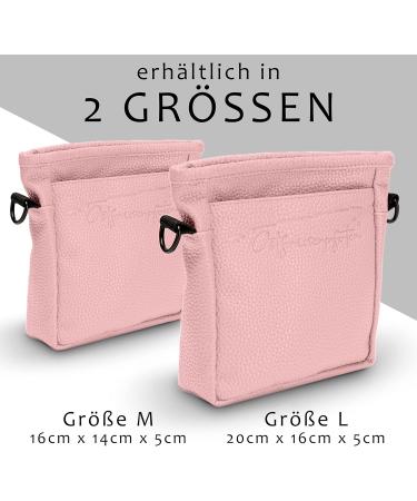 Buy Ostfriesenpfoten Frieda Treats for Dogs - High-Quality Synthetic Leather - Altrosa Size L - Easy Open Magnet Lock Futter Bag - Perfect Gassitasche for Outdoor Walks - Buy Online on GoSupps.com