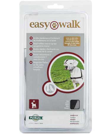 PetSafe Easy Walk Harness - Anti-Pull Dog Harness Reduces Choking & Coughing Includes 1.8M Leash Size XL - Black - Buy Online on GoSupps.com