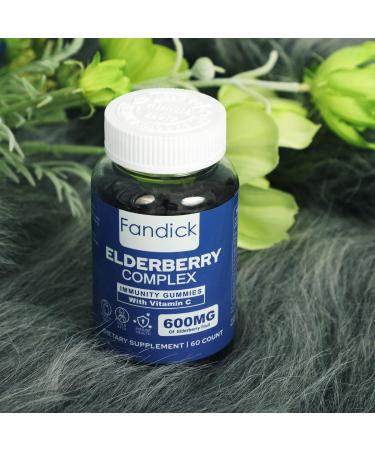 FANDICK Elderberry Fruit Extract(Sambucus) Vitamin C(as Ascorbic Acid) Echinacea Purpurea Zinc (as Zinc Citrate) Vitamin D(as Cholecalciferol) Ashwaganda Extract - Buy Online on GoSupps.com