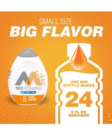 MiO Vitamins Orange Tangerine Liquid Water Enhancer 1.62 fl oz - Pack of 1 - Buy Online on GoSupps.com