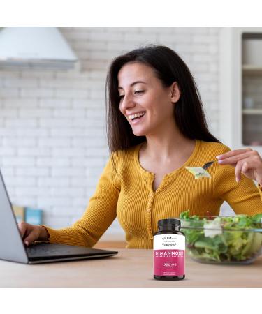 Thomas' all-natural Remedies D-mannose 1200mg - with Cranberry and Dandelion - Natural Urinary Tract and UTI Health Support - Best dmannose Capsules - NO fillers All-Natural Vegan - 120 Capsules - Buy Online on GoSupps.com