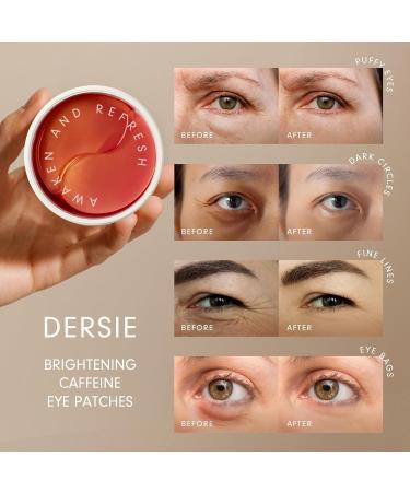Eye Patches for Puffy Eyes & Dark Circles | Brightening Caffeine & Hydrating Hyaluronic Acid (30 Pairs - Buy Online on GoSupps.com