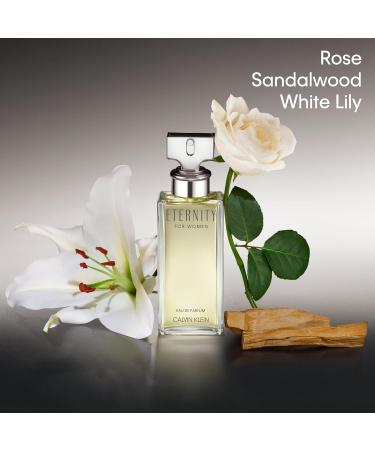 Calvin Klein Eternity Eau de Parfum Floral Women's Perfume With Notes of Bergamot White Lily White Rose Sandalwood & Amber Long Lasting Fragrance 3.3 Fl Oz - Buy Online on GoSupps.com