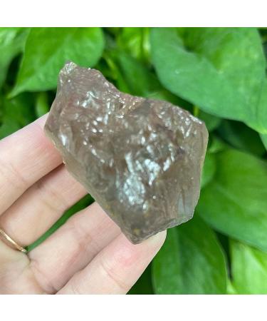 Natural Crystal Rough Natural Brown Crystal Rough Stone Specimen Minerals Fish Tank Stone Home Decor Can be Used for Home Office Decoration (Size : 70-90G) - Buy Online on GoSupps.com