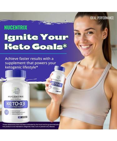 Nucentrix Keto Capsules Nucentrix Advanced Formula Supplement Pills - Maximum Strength Nucen Trix Health and Wellness Capsules All Natural Keto Pills Nucen Trix Keto Reviews (3 Pack) - Buy Online on GoSupps.com