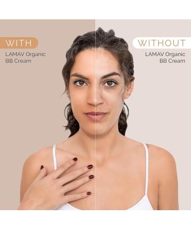 La Mav Organic BB Cream Medium | Tinted Moisturizer Foundation & Natural Sunscreen | Anti-Aging for All Skin Types - Buy Online on GoSupps.com