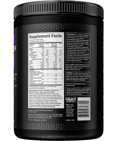 MuscleTech 100% Mass Gainer Protein Powder | Whey + Creatine | Vanilla Milkshake | 5.15 lb - Buy Online on GoSupps.com