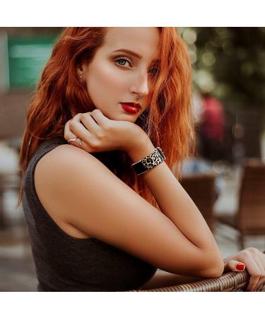 Maledan Leopard Pattern Band for Fitbit Charge 4/3 - Water Resistant Accessory Wristband - Small Size - Buy Online on GoSupps.com