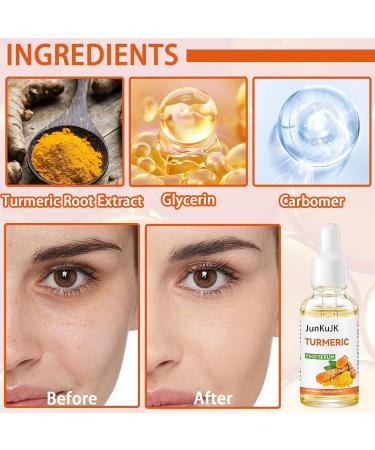 Buy Turmeric Essential Oil & Moisturizing Facial Serum - Hydrating Skincare for Men & Women - International Shipping - Buy Online on GoSupps.com