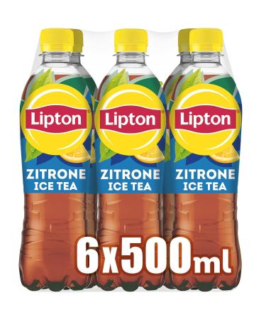Buy Lipton Ice Tea Lemon - 6 Pack (500ml Bottles) | Refreshing Iced Tea | International Shipping Available - Buy Online on GoSupps.com