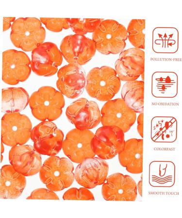 KONTONTY 100pcs Pumpkin Beads Bracelet DIY Supplies Earring Beads Lantern Charm Beads DIY Bead Pumpkin Loose Beads Thanksgiving Earring Making Beads Tibetan Beads Bags Czech Republic Glass - Buy Online on GoSupps.com