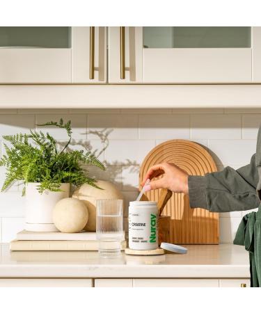 Nuray Premium Creatine Monohydrate Powder Energy Enhancer and Exercise Performance & Recovery, Support Muscle Mass & Brain Function Unflavored, 90 Serving, Vegetarian - Buy Online on GoSupps.com