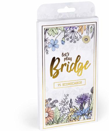 Bridge Scorecards 75-Pack - Replacement Tally Pads for Game Night - Classic We/They Bridge Game Scoring - Buy Online on GoSupps.com