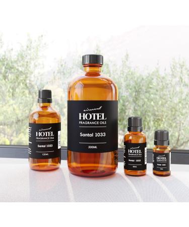 AirScent Santal Diffuser Oil No. 1033 - Santal-33 Inspired Perfume Dupe - Premium Fragrance Oil Blend for Ultrasonic and Waterless Diffusers and Crafting - 10 mL 0.34 fl oz Glass Bottle with Dropper 0.34 Fl Oz (Pack of 1) - Buy Online on GoSupps.com