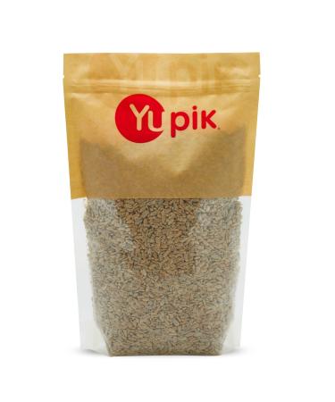 Yupik Roasted Salted Sunflower Seeds No Shell 1 kg 6 Count Gluten-Free Vegan Kosher Shelled Seeds Source of Fiber & Iron Plant-Based Protein Savory Snack Ideal Topping
