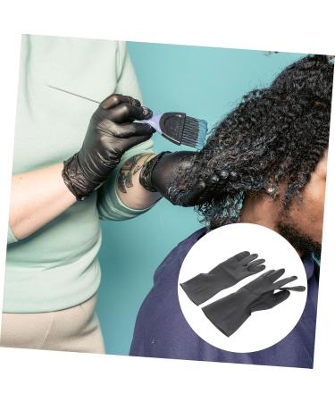 Beaupretty 9 Pairs Shampoo Hair Dye Black Large Thick Rubber Hair Beauty Tools Large Hairdressing Supplies Hair Salon Barber Belt Bulls Man - Buy Online on GoSupps.com