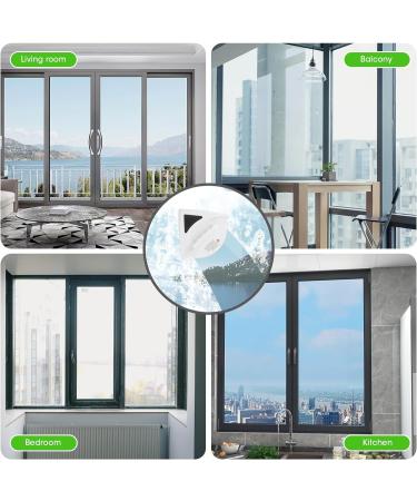Magnetic Window Cleaner Double Side Window Cleaning Tool Magnetic Glass Cleaner for 20-30MM Double Layer Windows Anti Drop Scratch Free for High House Office Glass Windows - Buy Online on GoSupps.com