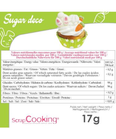 Sweet decorations rabbit and carrot - Buy Online on GoSupps.com