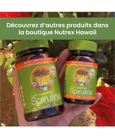 Nutrex Hawaii Pure Hawaiian Spirulina 454g Vegan Powder Gluten Free Soy Free Vegetarian - Buy Online on GoSupps.com