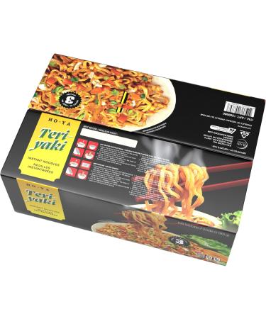 HO-YA Teriyaki Flavoured Ramen Bowls 12 Pack 80g Instant Noodles - Buy Online on GoSupps.com