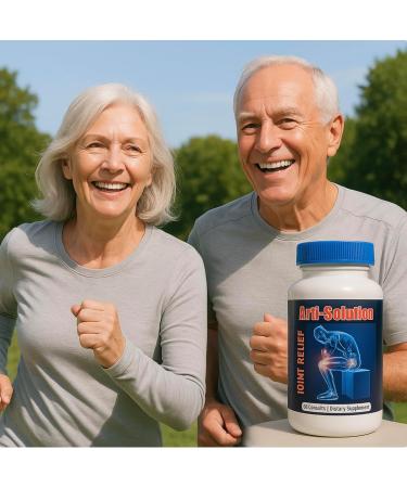 Arti-Solution Joint Support Supplement 2 Pack | 60 Capsules Each | Natural-Based Formula | Daily Routine Add-On | Flex No Artificial Additives | Mobility Focus | Adult Use - Buy Online on GoSupps.com
