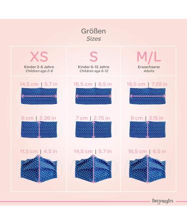 Dance Pattern Face Mask for Adults | Washable 100% Cotton | Nose Bracket & Filter Bag | Oeko-Tex Standard 100 | International Shipping - Buy Online on GoSupps.com