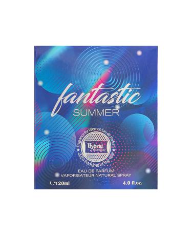 Hybrid & Company Women Fantastic Summer Midnight Eau De Parfum Vaporisateur Natural Spray 4.0 Fl Oz Fantastic Summer Bule 4 Fl Oz (Pack of 1) - Buy Online on GoSupps.com