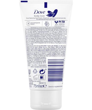 Dove Nourishing Secrets Coconut Oil & Almond Milk Hand Cream for Dry Skin 6x75ml - Buy Online on GoSupps.com