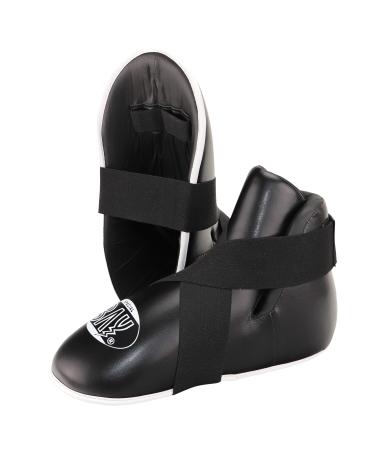 BAY "SUPERKICK Foot Protection Foot Protectors Kickboxing Kick-Boxing Safety XS SML XL XXL L (42-45)