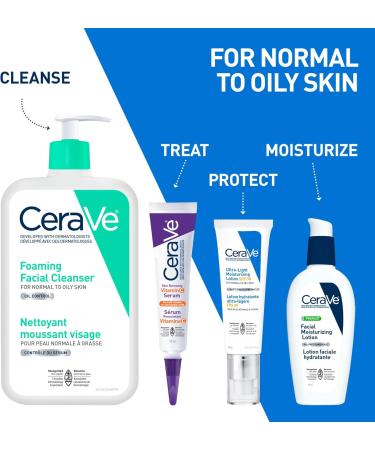 CeraVe FOAMING Face Cleanser Gentle Face Wash with Hyaluronic Acid Niacinamide Ceramides. Makeup Remover for oily skin won t clog pores. Oil & sebum control. Non-Comedogenic Sensitive Skin Men & Women 562ML Foaming Cleanser - 562 ml 562 ml (Pack of 1) - Buy Online on GoSupps.com