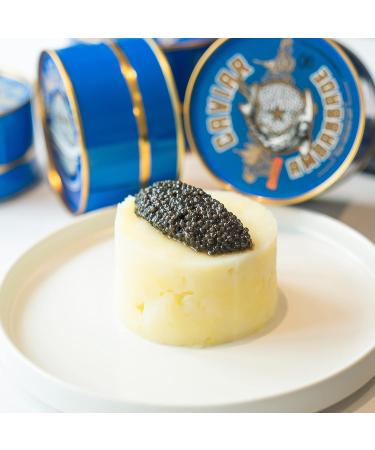 French Baeri Caviar - 3 X 100g - Acipenser baerii - Refrigerated delivery - CAVIAR AMBASSADE - Buy Online on GoSupps.com
