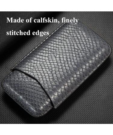 Cigar Boxs Humidors Cigar Box Compact and Lightweight Cigars Case Leather Travel Humidors Cigar Humidor Holds 3 Cigars - Buy Online on GoSupps.com