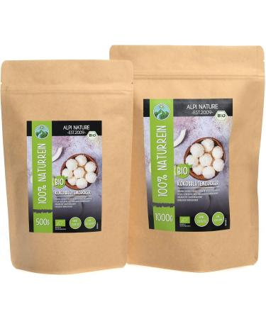 Organic Coconut Blossom Sugar (500g) - Gluten-Free, Lactose-Free, Vegan | From Controlled Organic Cultivation | Laboratory-Tested | 500 GR - Buy Online on GoSupps.com