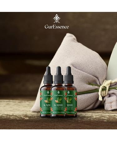 Fatigue Tiredness Relief Essential Oil Blend (Kabir) by GurEssence - 100% Pure Therapeutic Grade Fatigue Relief Blend Essential Oil - 1 oz (30 ml) - Perfect for Aromatherapy - Buy Online on GoSupps.com