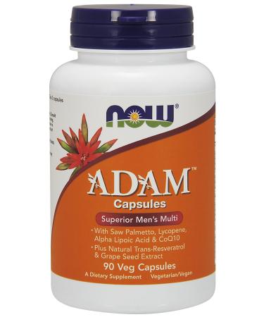 NOW Foods ADAM Superior Men's Multiple Vitamin Vegcaps 90 ea