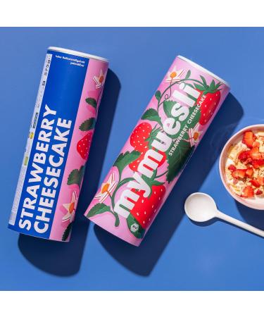  mymuesli mymuesli 2 x Cereal Cups 2GB - Magenta Tumbler (300ml & 500ml) & mymuesli Strawberry Cheesecake M sli (575g) & Berry Salted C - Buy Online on GoSupps.com