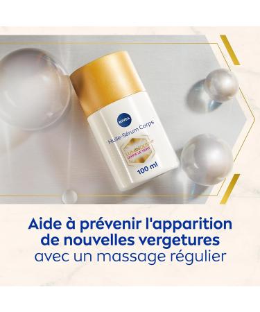 NIVEA Luminous630 Anti-Stretch Marks Body Oil (1 x 100 ml) Anti-Spot Body Care 48 Hour Hydration Reducer Stretch Marks Women's Care for All Skin Types - Buy Online on GoSupps.com