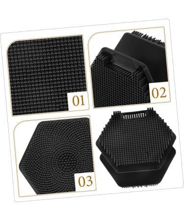 NOLITOY Face Brush Scrubber - Exfoliating Facial Cleansing Brush for Blackheads & Makeup - Dual-Sided Face Wash Tool for Deep Cleaning - Buy Online on GoSupps.com