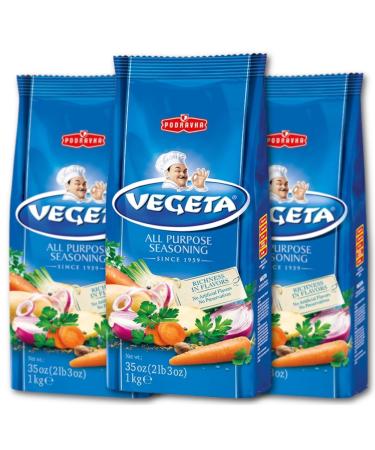 Vegeta Podravka Vegeta Classic Food Seasoning Bag 3 x 1000 g