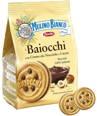  CAIYA Pack of 5 Baiocchi white mills with hazelnut and cocoa cream 260g pack 5 packs  - Buy Online on GoSupps.com